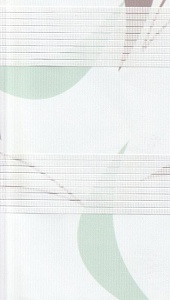 Рулонные шторы день-ночь для проема Ченто, зелено-коричневый 512 купить в Чехове с доставкой